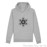 Sweat Géométrie Sacrée- Metatron Mandala Fleur de vie