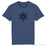 T Shirt Cube de Métatron Mandala Fleur de vie