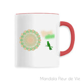 Mug Mandala Good Vibes Mandala Fleur de vie