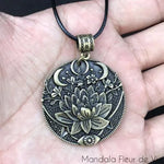 Pendentif Mandala<br> Fleur de Lotus Mandala Fleur de vie