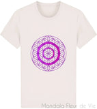 T-shirt Fleur de Vie Cercles Mandala Fleur de vie