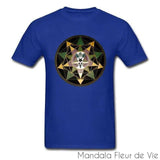 T shirt Mandala adulte<br> Géométrie Sacrée Mandala Fleur de vie