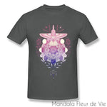 T Shirt Mandala Animaux "le Colibri" Mandala Fleur de vie