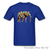 T Shirt Mandala Animaux Elephant Mandala Mandala Fleur de vie