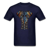 T Shirt Mandala Animaux- Eléphant Mandala Fleur de vie