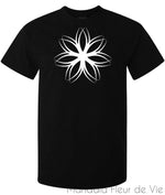 T Shirt Mandala Art Style Mandala Fleur de vie