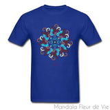 T Shirt Mandala Eléphant Mandala Fleur de vie