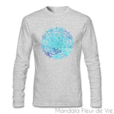 T-Shirt Mandala Fleur de Lotus Mandala Fleur de vie