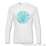 T-Shirt Mandala Fleur de Lotus Mandala Fleur de vie