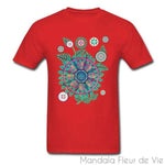 T Shirt Mandala Garden Mandala Fleur de vie