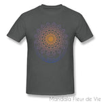 T Shirt Mandala Géométrie Sacrée Mandala Fleur de vie