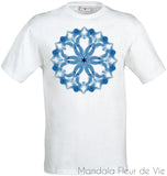 T Shirt Mandala New Age Mandala Fleur de vie