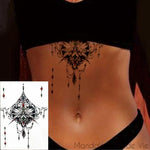 Tatouage Mandala Tattoo Under Breast Mandala Fleur de vie
